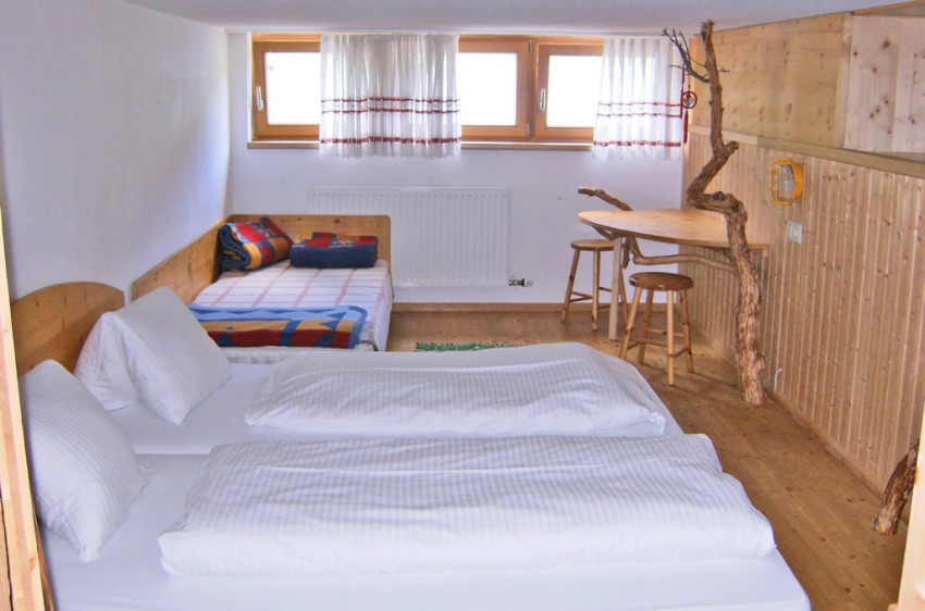 Baumhaus mit 3 Betten