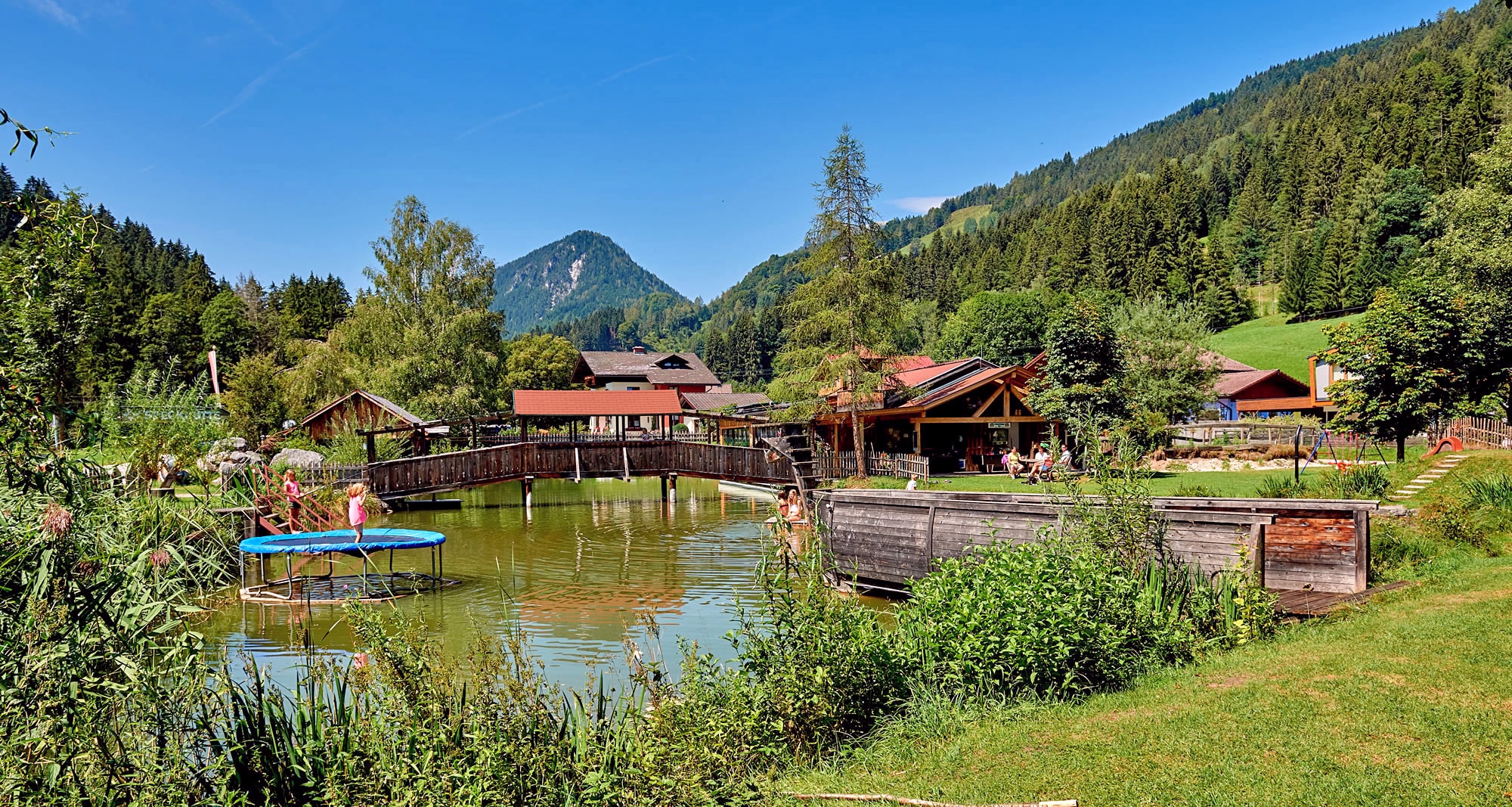 Der Abenteuerhof in Haus im Sommer